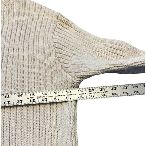 Polo Sport Ralph Lauren Vintage Varsity Letter Sweater Men's Size Medium Cotton - Picture 8 of 8